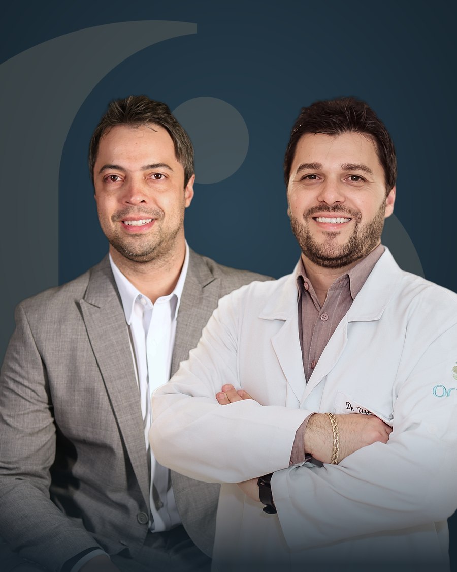 Dr. Jorge Pacheco Filho e Dr. Tiago Lucarelli, equipe do Instituto ORTEC